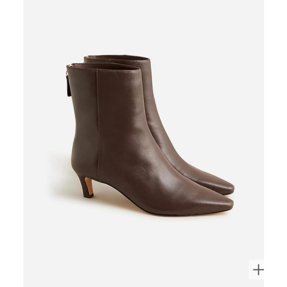 J Crew Stevie ankle boots in brown leather Size 7